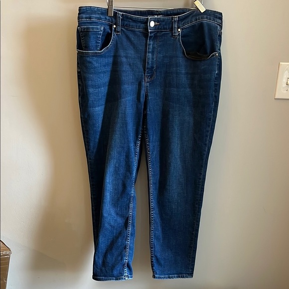 Chico’s Boyfriend Ankle Jeans Blue Chicos Size 3 XL - Picture 1 of 8